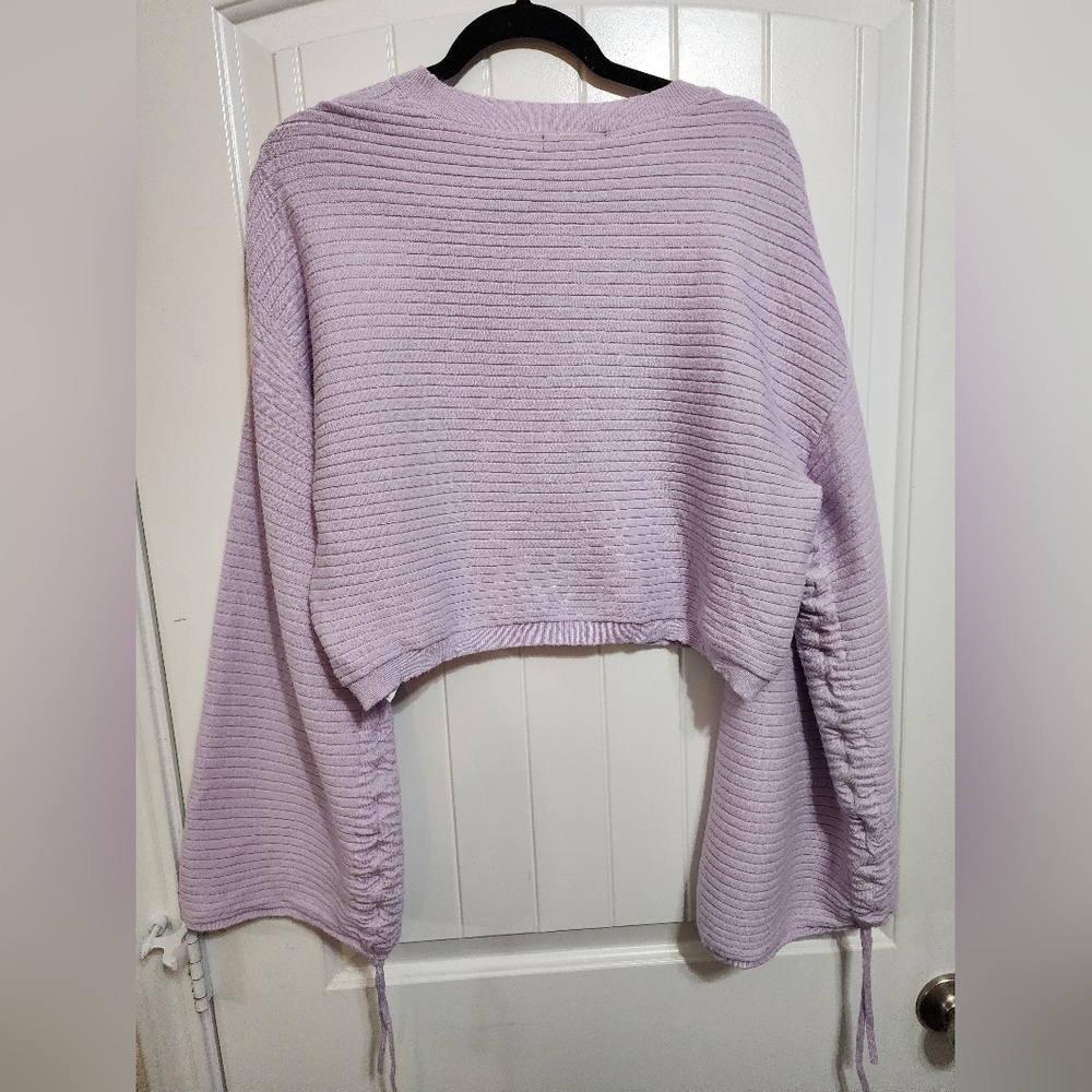 Forever 21 Lavender Cowl Neck Sweater